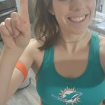 Hot Miami Dolphins fan