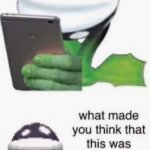 Piranha plant judging your post. meme