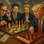 Trump plays checkers
