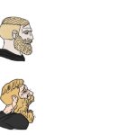 tough chad vs crying chad template