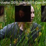 The Survivalist (2015/2016/2017) Cast (My Style)