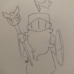 Staffgeist, brave knight (and its very angry staff) of Tartarus meme