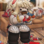 Clairely Quinn eating her Halloween candy meme