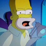 Homer Simpson Makes Weird Face