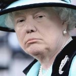 Trump’s Face Onto the Queen’s