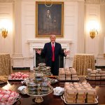 Trump fast food artery clogging cholesterol meme