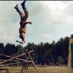 Backflip Hatchet Throw