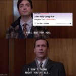 I dont think about you at all | image tagged in i dont think about you at all | made w/ Imgflip meme maker