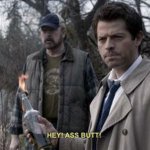 Castiel Ass Butt!