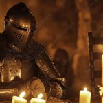 Knight with candle reclaim