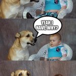 Dad Joke Dog | HERD OF SHEEP? YEAH I HAVE, WHY? | image tagged in memes,dad joke dog | made w/ Imgflip meme maker