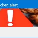 barbecue chicken alert