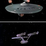 Star Trek TOS Enterprise yes/no