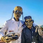 Vic and Eddie Metal Mascots