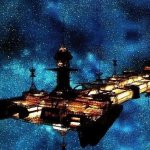 The Black Hole movie spaceship