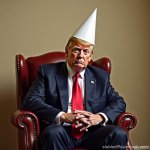 Trump dunce