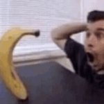 Right-Side Up Banana template