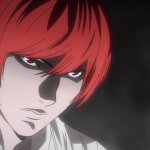 Light yagami thinking