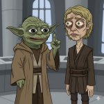 Pepe Yoda Meatcanyon Anakin