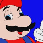 Hotel Mario meme template. template