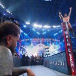 WWE Jey Uso vs CM Punk meme