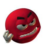 Angry emoji