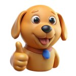 thumbs up dog