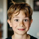 Perry PhD goofy kid boy daddy