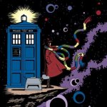 Fourth Doctor staring out into space meme