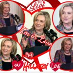 Hillary Heart Throb I'm in Love
