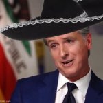 Gavin Newsom Sombrero