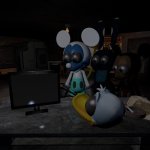 FNATI Characters looking at X