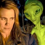 Paul the green alien