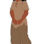 Nita in her Hair Down