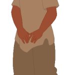 Nita in her Hair Down