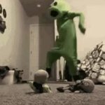 Peashooter Dancing GIF Template