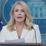 Karoline Leavitt White House Press Secretary Crucifix