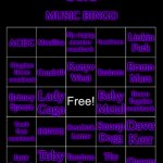 -Sora MUSIC BINGO meme