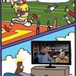 Jesus watches Star Trek, not football