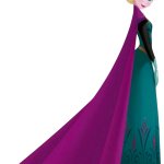 Elsa Wearing her Coronation Outfit
