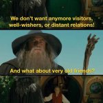 Gandalf and bilbo