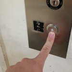 Elevator button