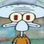 squidward staring meme