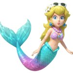 mermaid peach