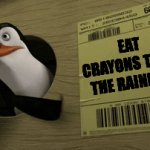 taste the rainbow | EAT CRAYONS TASTE THE RAINBOW | image tagged in gifs,ha | made w/ Imgflip video-to-gif maker