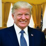 Donald Trump 2017 Offical Picture in Oval Office