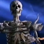 skeleton thumbs up meme