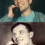 Gagarin calling descendants