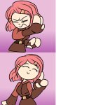 Imoen Yes/No Meme template