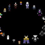Undertale circle template